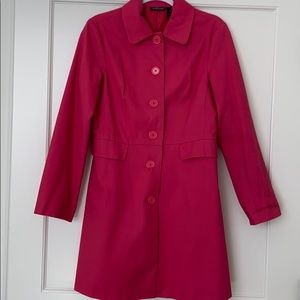 PINK LIGHTWEIGHT SPRING COAT